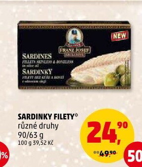 Sardinky filety Exclusive Franz Josef Kaiser