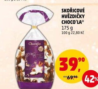 Skořicové hvězdičky Choco'