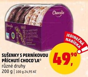 Sušenky Choco'