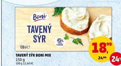 Sýr tavený Boni
