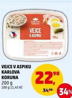 Vejce v aspiku Karlova Koruna