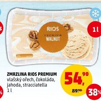 Zmrzlina ve vaničce Premium Rios