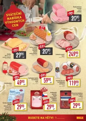 akční leták BILLA 14.12.2022-24.12.2022