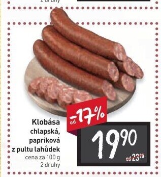 Chlapská klobása