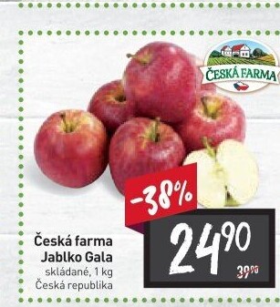 Jablka Gala Česká Farma