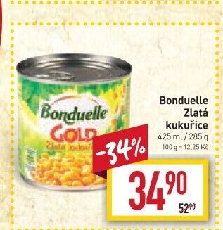Kukuřice sterilovaná Gold Bonduelle