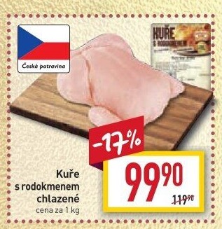 Kuře s rodokmenem Vodňanské kuře