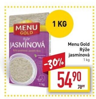 Rýže jasmínová Menu Gold
