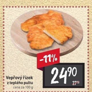 Smažený vepřový řízek