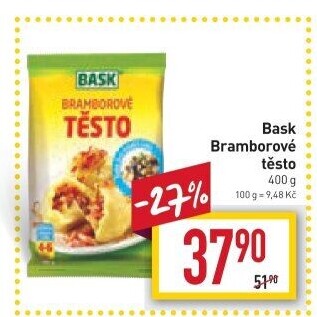 Těsto bramborové v prášku Bask