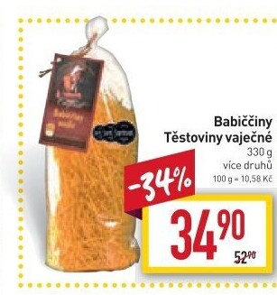 Těstoviny babiččiny Druid