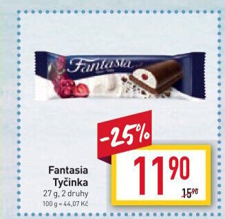 Tyčinka Fantasia Danone
