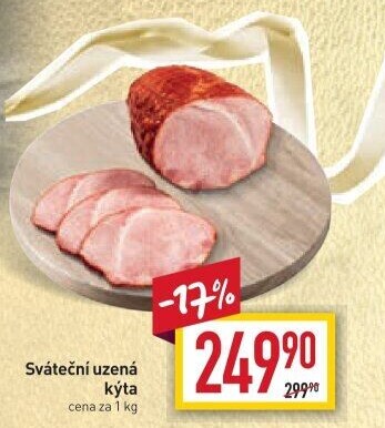 Uzená kýta bez kosti