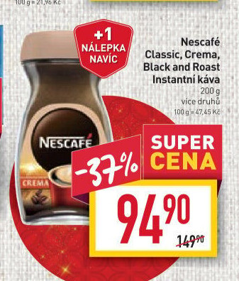 Instantní káva Nescafé Classic