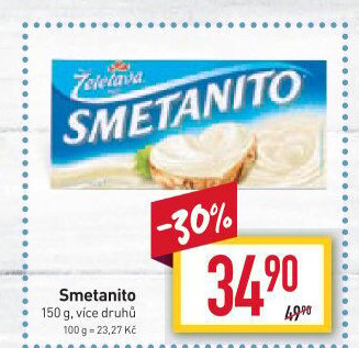 Sýr tavený Smetanito Želetava