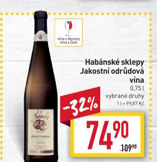 Vína Habánské sklepy