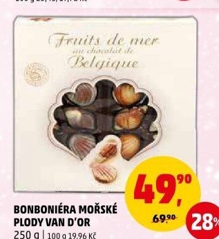 Bonboniéra Mořské plody Van D’or