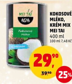 Kokosové mléko Mei Tai Asia