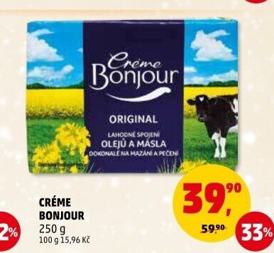 Margarín Créme Bonjour Rama