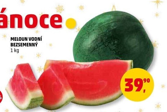 Meloun vodní bezsemenný