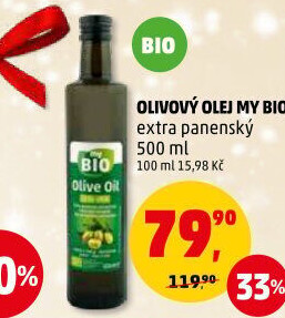 Olivový olej extra panenský My BIO