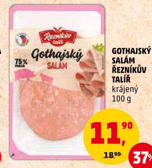 Salám Gothaj Řezníkův talíř