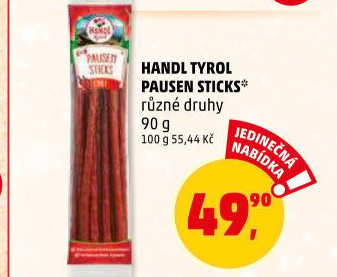 Snack Pausensticks Handl Tyrol