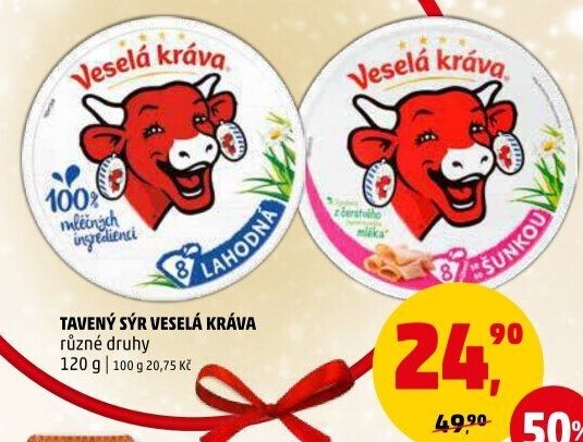 Sýr tavený Veselá kráva