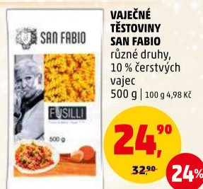 Těstoviny San Fabio