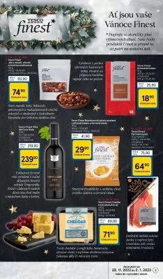 akční leták Tesco 19.12.2022-24.12.2022