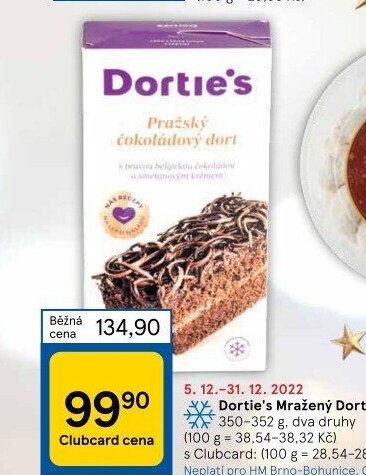 Dort mražený Dortie'