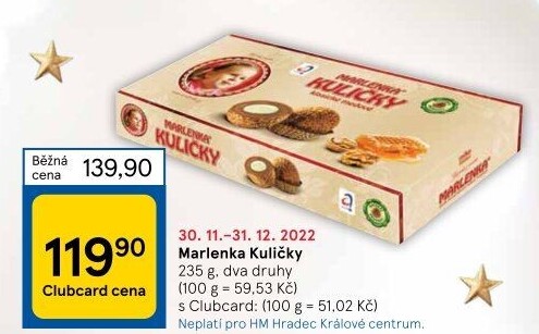 Kuličky Marlenka