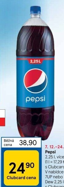 Limonáda Pepsi
