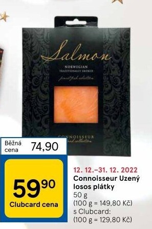 Losos uzený Connoisseur
