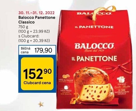 Panettone Balocco