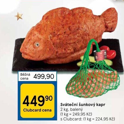 Šunka sváteční kapr