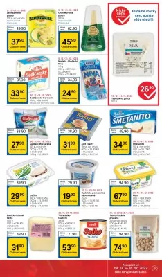 akční leták Tesco 19.12.2022-24.12.2022