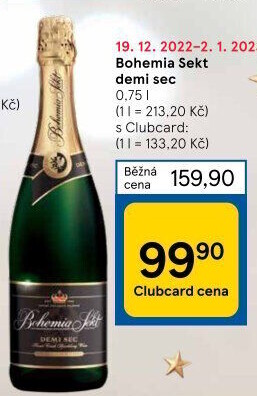 Bohemia Sekt Demi Sec