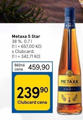 Brandy 5* Metaxa