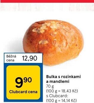 Bulka s rozinkami