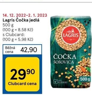 Čočka Lagris