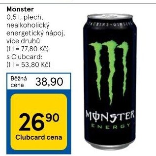 Energetický nápoj Monster Energy