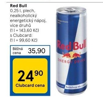 Energetický nápoj Red Bull