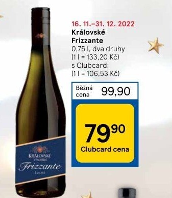 Frizzante Královské