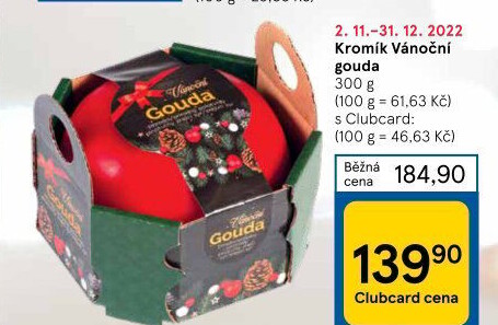 Gouda 45% Kromík