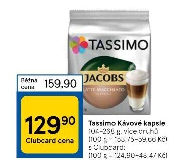 Kapsle Tassimo Jacobs