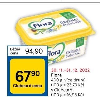 Margarín Flora