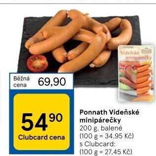 Minipárečky vídeňské Ponnath