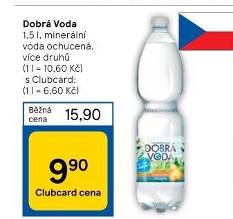 Ochucená voda Dobrá voda