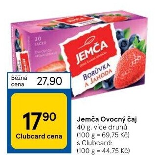 Ovocný čaj Jemča